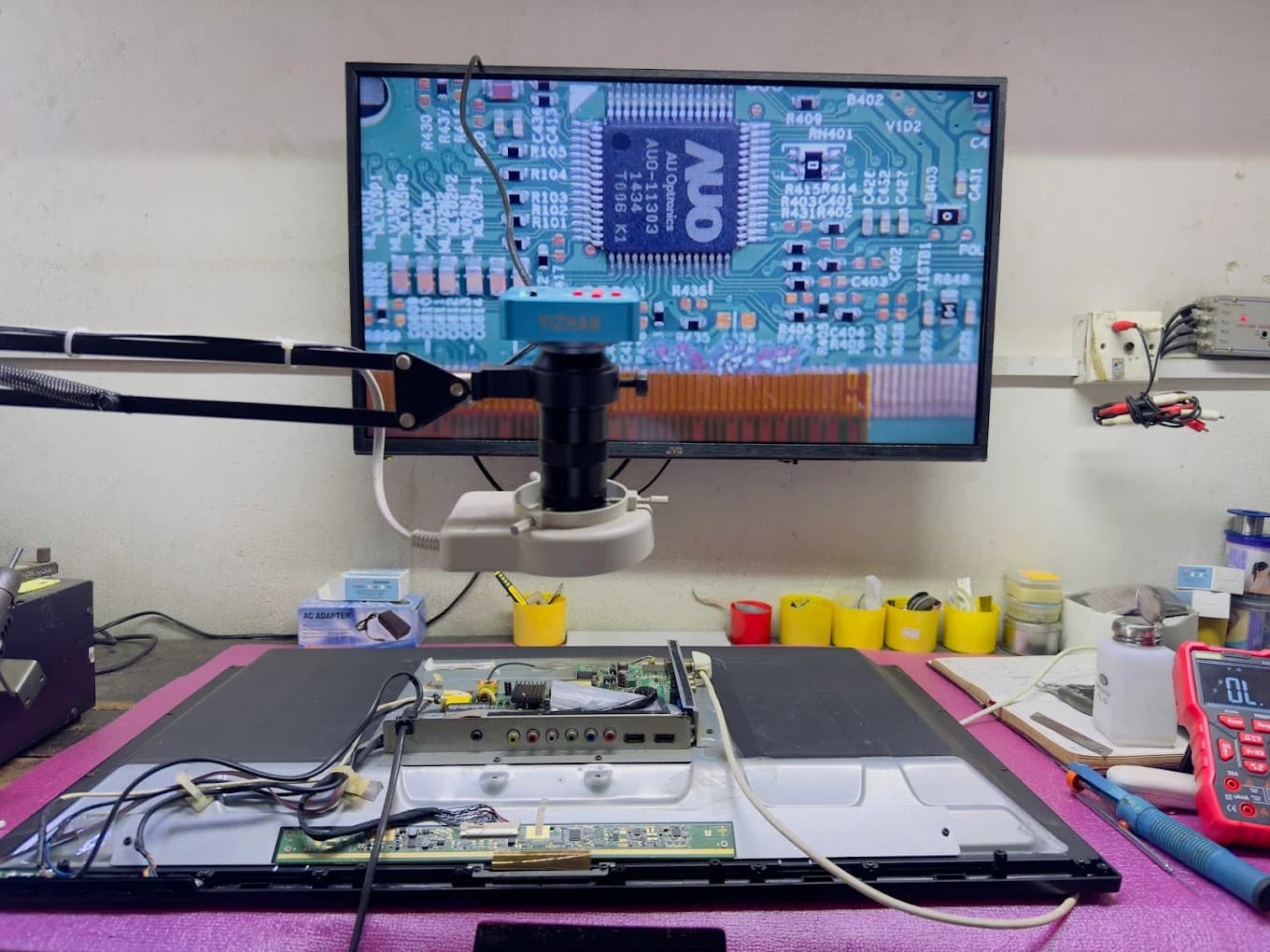 Professional repair workstation